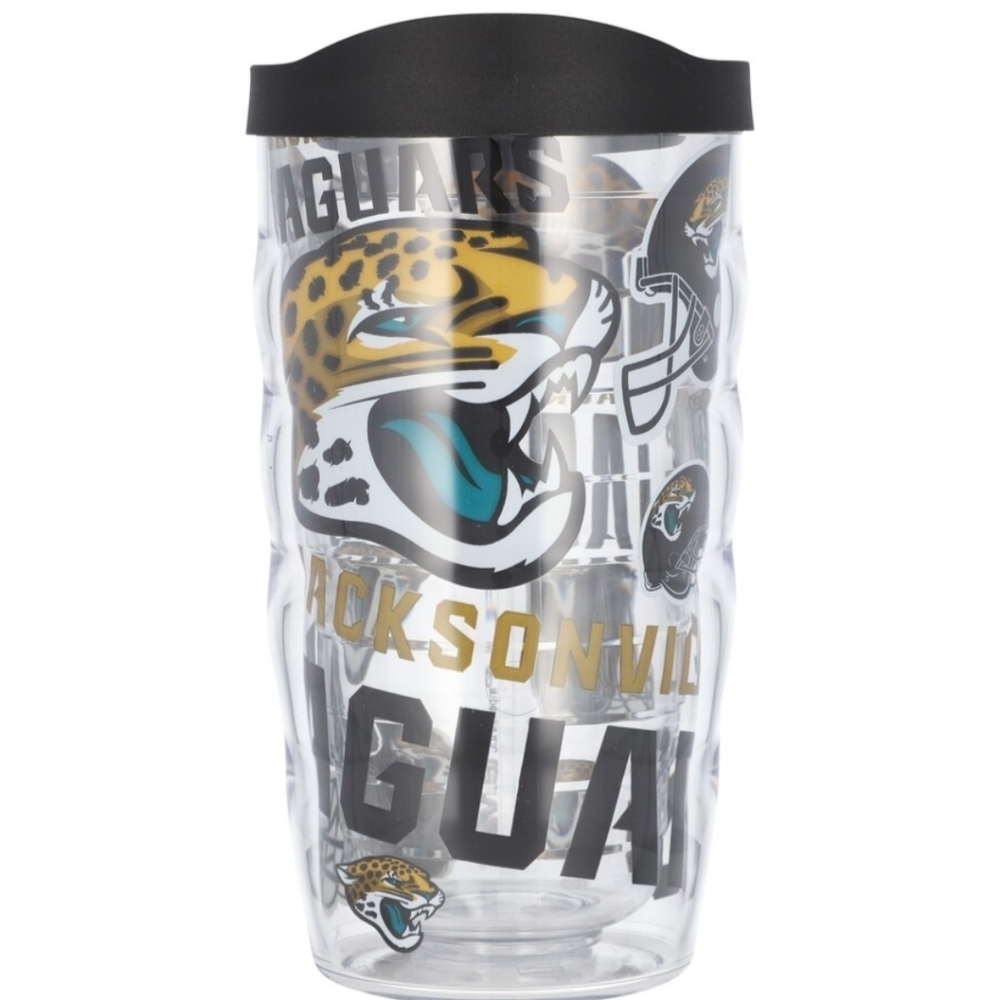 Jacksonville Jaguars Tumbler with Black Lid
